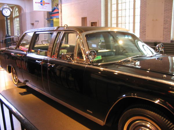 Henry Ford Museum and Greenfield Village - John Kennedy Limo (newer photo)